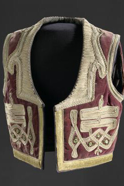 Vest worn by Jimi Hendrix, 1960s.