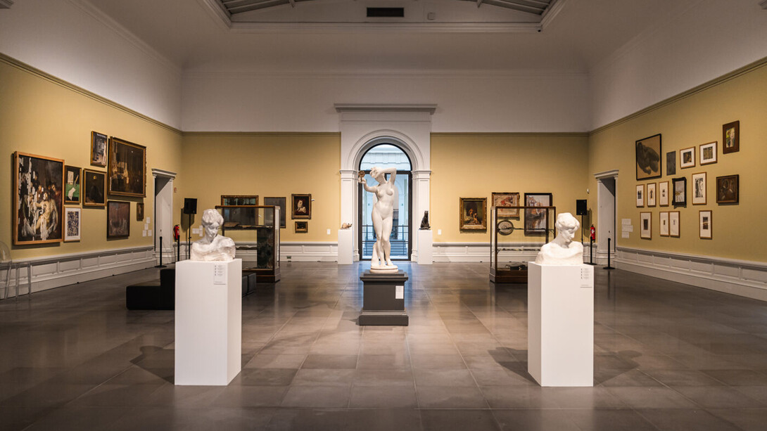 Various artists, Alternative narrative, exhibition view. Courtesy of Musée des Beaux-Arts de Gand