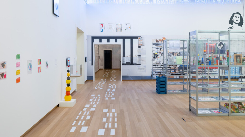 Karel Martens, Unbound, exhibition view. Courtesy of Stedelijk Museum 