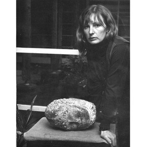 Gerda Frömel, Gerda working on Head, 1969, Irish Museum of Modern Art