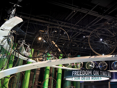 Into the great outdoors, exhibition view. Courtesy of Ingenium. The Canada Science and Technology Museum 