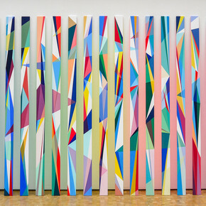 Melissa Hartley, ‘Reflection’ 244 x 438 x 1.2cm, Acrylic paint on birch ply, 2019