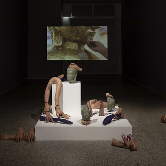 Nathan Beard, Cicerone, exhibition view. Courtesy of Gertrude Contemporary