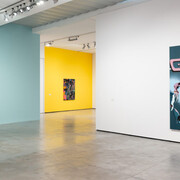 Fiona Rae, Vista, exhibition view. Courtesy of Es Baluard Museu d’Art Modern i Contemporani