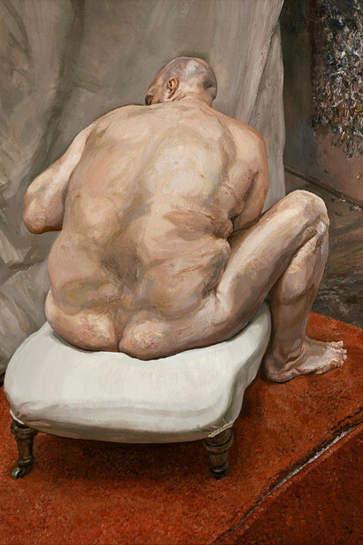 Lucian Freud. Courtesy of Acquavella Galleries