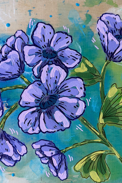 Ensemble, artwork in exhibition (detail). Courtesy of Jackson Junge Gallery