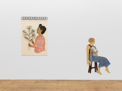 Paloma Proudfoot, A festival of ugly sounds, exhibition view. Courtesy of The Approach