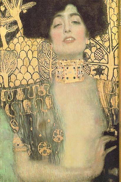 Klimt, Gustav. Judith I, 1901. Huile sur toile, 82 x 42 cm. Österreichische Galerie Belvedere, Vienne.