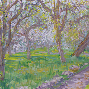 Johan Dijkstra, Orchard, undated. Courtesy of Groninger Museum