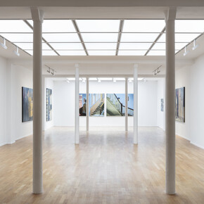 Vue d'exposition, Atul Dodiya,
I know you. I do. O’ stranger © Tanguy Beurdeley. Courtesy of Templon Paris