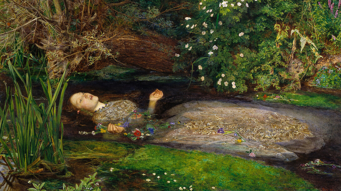 John Everett Millais, Ophelia (1852)