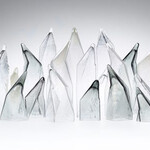Contemporary glass art. Courtesy of Mudac