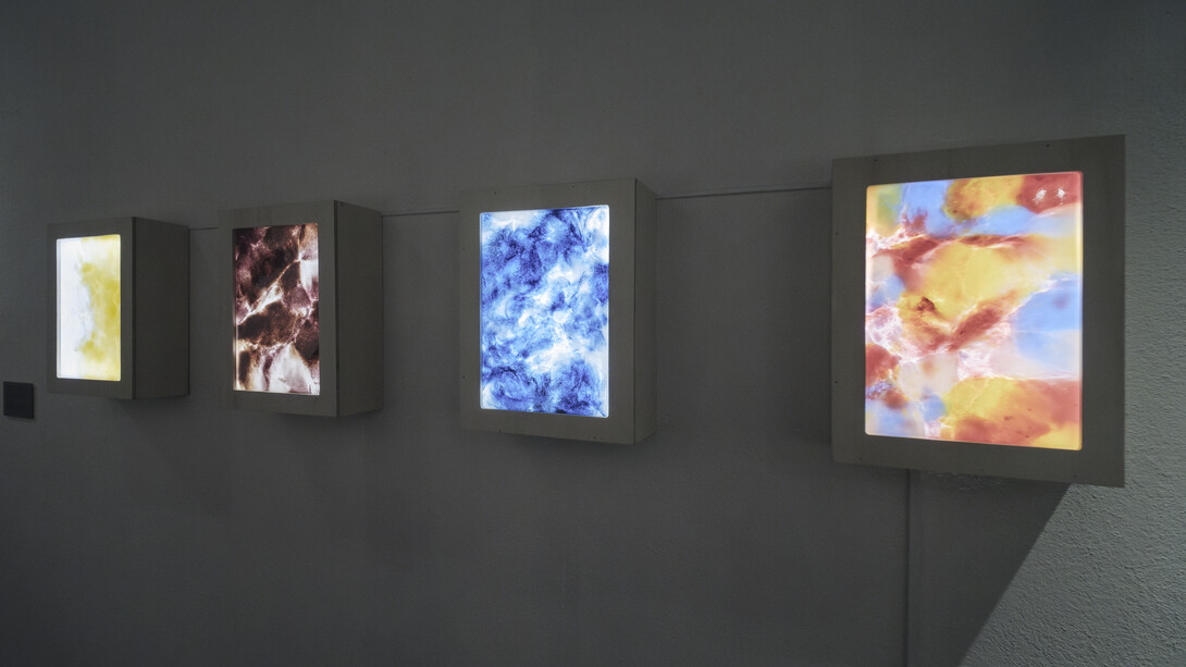 Glass: transcending matter. The Cirva collections, exhibition view. Courtesy of Musée Ariana
