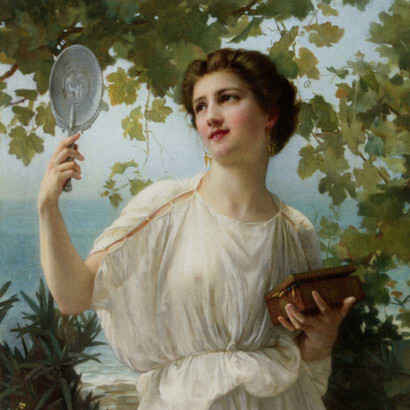 Guillaume Seignac, *Admiring Beauty*
