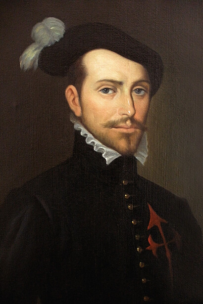 Anónimo- Retrato de Hernán Cortés