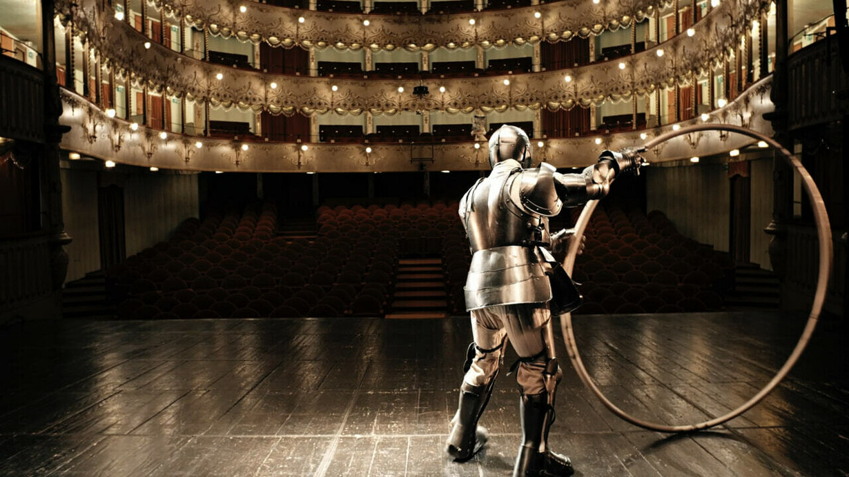 Una scena dello spettacolo "Titizé - a Venetian Dream"