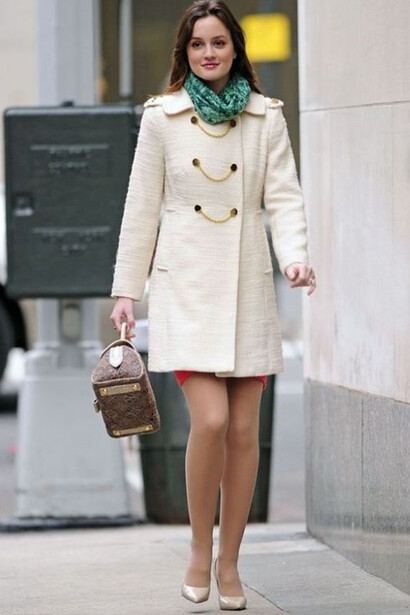 Actress Leighton Meester's embodiment of Blair Waldorf's unique style