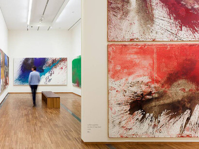 Nitsch. Spaces of Color. Courtesy of Albertina Museum