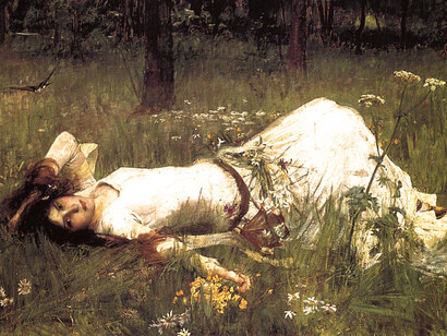 John William Waterhouse, Ofelia, 1889