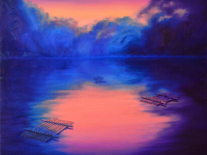 Geppy Pisanelli, Searching for the light, 2022-2023. Courtesy of GR Gallery