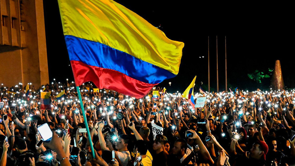 El pueblo colombiano se une en una jornada de protestas frente a la violencia policial