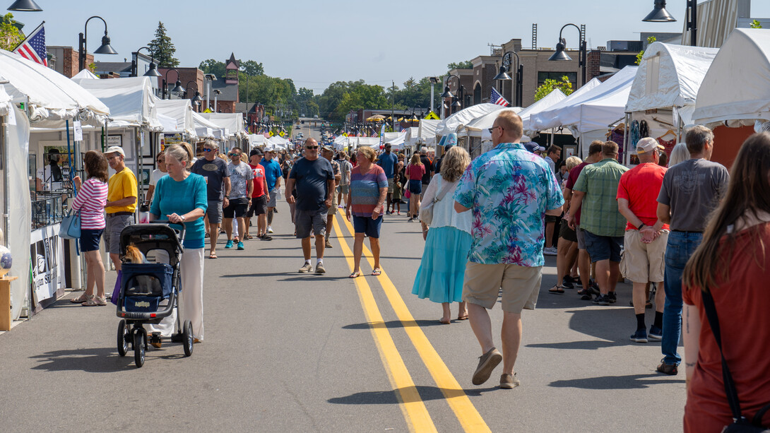 Brighton Street Art Fair, past edition, exhibition view. Courtesy of Brighton Street Art Fair