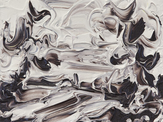 Geoff Uglow, Solstice December 21st, 2013, oil on board, 26 x 32 cm