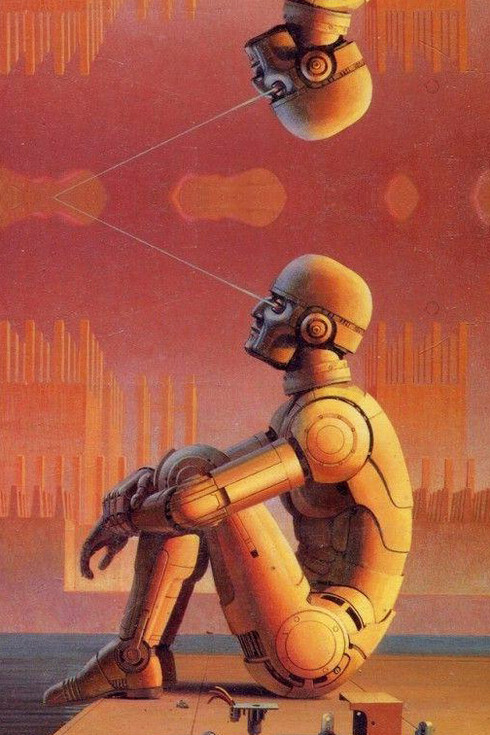 Robot Visions (1990) is a collection of science fiction short stories and essays by Isaac Asimov. Many of the stories are reprinted from earlier collections, particularly I, Robot and The Bicentennial Man and Other Stories