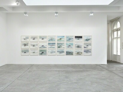 Sabine Moritz, Dawn, Exhibition view. Courtesy of Galerie Marian Goodman