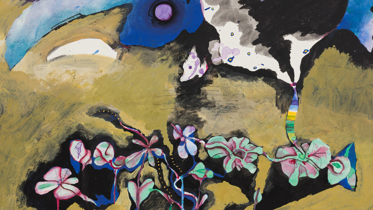 Arthur Okamura, Approaching storm (detail), 1966. Courtesy of Paul Thiebaud Gallery