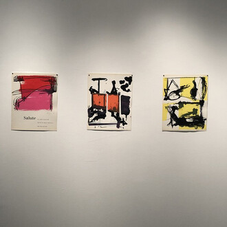 Joan Mitchell & Grace Hartigan at Tiber Press. Courtesy of Anders Wahlstedt Fine Art