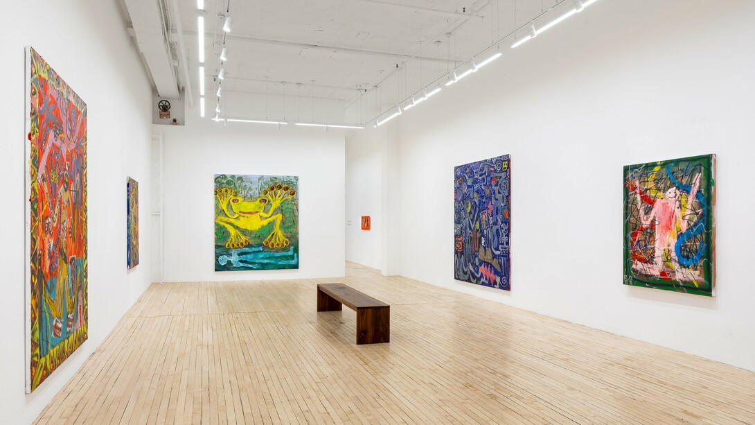 Exhibition View, Rob Ober, Surrender, 2024. Courtesy of Shrine Gallery