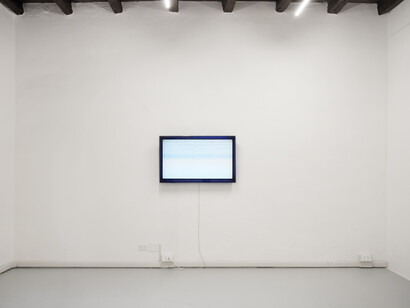 Irene Fenara. Se il cielo fugge. Installation view, courtesy l'artista, Adiacenze, Bologna, 2016