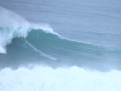 Michelle Bouillons, Nazaré 2024, Foto por Dyego Gaspar