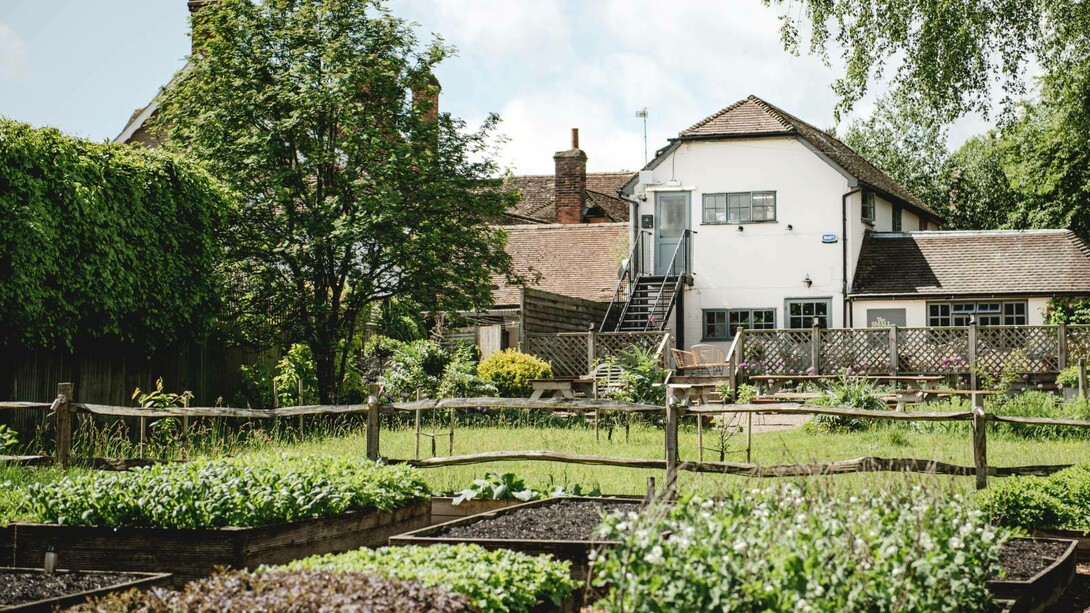 The Small Holding restaurant in Kent serves a set menu nestled in one acre of beautiful countryside