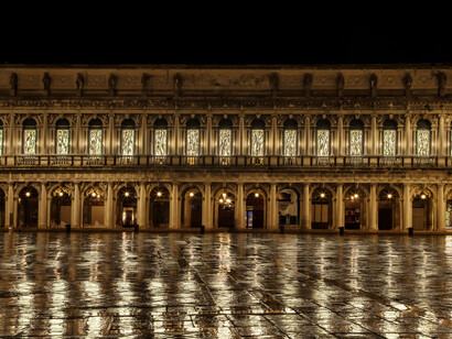 Fabrizio Plessi, L'Età dell'Oro, video installazione, Palazzo Correr, Venezia