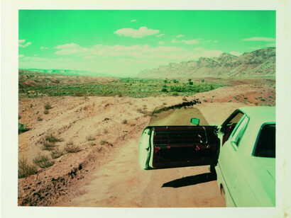 Wim Wenders, Valley of the Gods, Utah, 1977. © Wim Wenders. Courtesy Deutsches Filminstitut Frankfurt a.M.