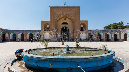 The Malek Mosque (Persian: مسجد ملک کرمان, romanized: Masjid-e Malik; Arabic: مسجد ملك), also called the Imam Mosque (transl. Masjid-i imam), is a mosque is located in Kerman, Iran
