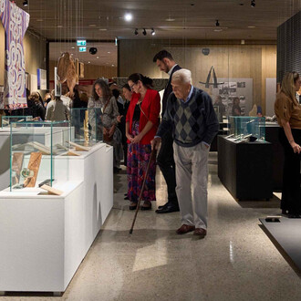 A soul between worlds. Indigenous Ainu in Northern Japan and ethnographer Bronisław Piłsudski, exhibition view. Courtesy of National Museum of Lithuania