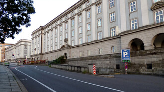 Roderich Fick, Nazis buildings, Linz