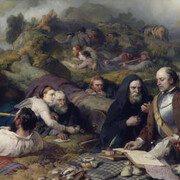 Sir Edwin Landseer
Rent-day in the Wilderness