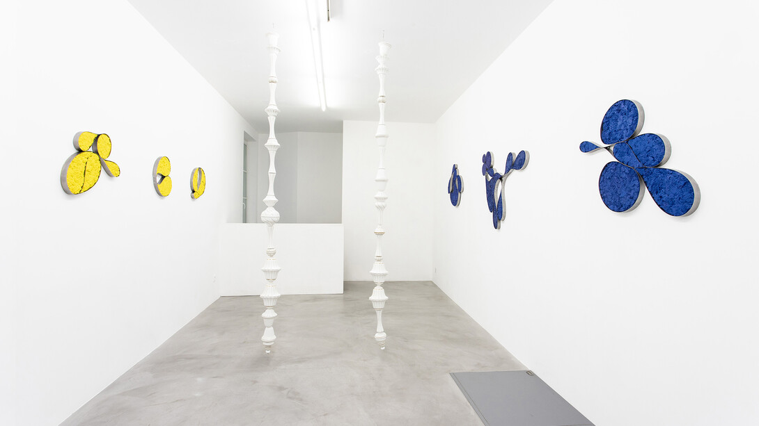Michelangelo Penso, Magnetic nanoparticles genesis, exhibition view. Courtesy of Alberta Pane Gallery