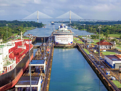 Canal de Panamá, inaugurado el 15 de agosto de 1914