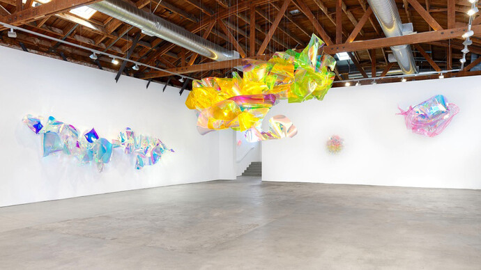 Berta Fischer, exhibition view. Courtesy of James Fuentes 