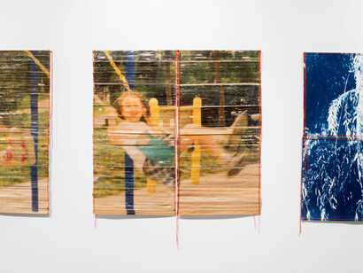 Ernesto Cabral de Luna and Yuhan Zheng, Prolonged: translating a distance, exhibition view. Courtesy of Gallery 44