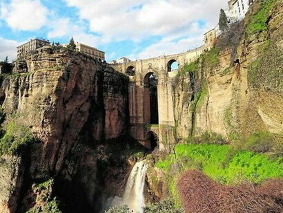 Puente nuevo de Ronda, Andalucía, España