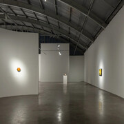 Guglielmo Castelli, Um galo sozinho não tece uma manhã, vista da exposição. Cortesia de Mendes Wood DM