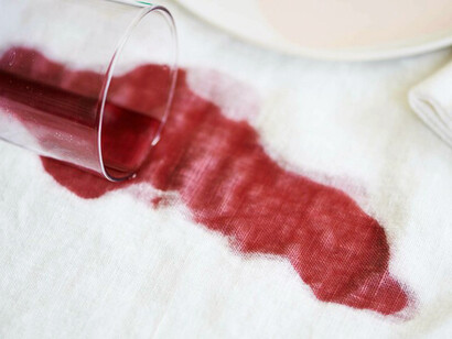 An old wine stain on a tablecloth still lives long in the memory