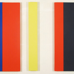 Kendall Shaw, Tabasco, 2013, Acrylic on Canvas - 5 Panels, 48" x 60"
