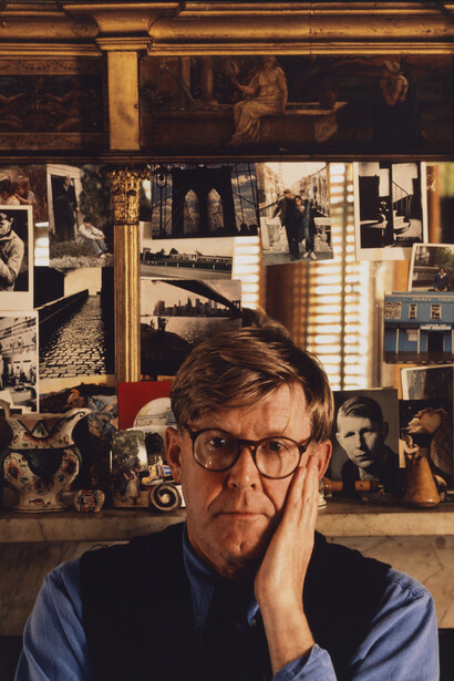 Alan Bennett by Derry Moore, 1992 © Derry Moore